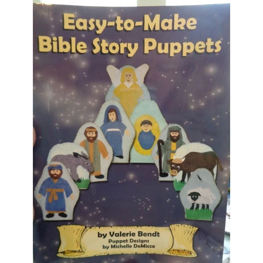 Easy-to-Make Bible Story Puppets by Valerie Bendt (2005, Perfect)